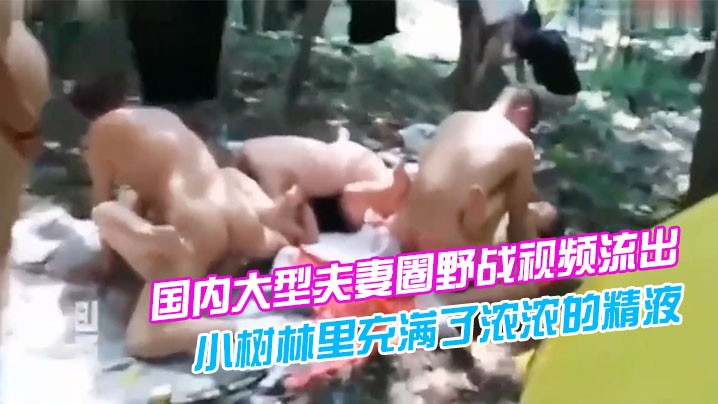 国内大型夫妻圈野战视频流出我朋友想知道这是哪里感觉小树林里充满了浓浓的精液味道
