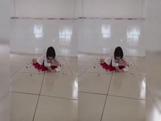 可爱少女马紫昕被假星探骗自拍裸舞惨遭泄露为了成名脑残少女